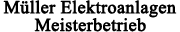 Müller Elektroanlagen Gera Logo